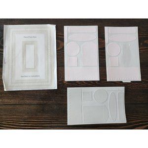 LOT of Mrs. Grossman's Stickers - Paper Symmetry Sheets Pink, Ivory Retired  #14